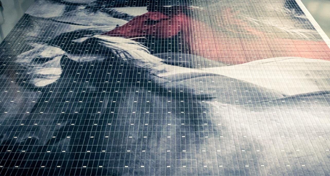 THE BIG MUSTANG MURALS TRE NUOVI MOSAICI FOTOGRAFICI: I GRANDI MUSTANG MURALS